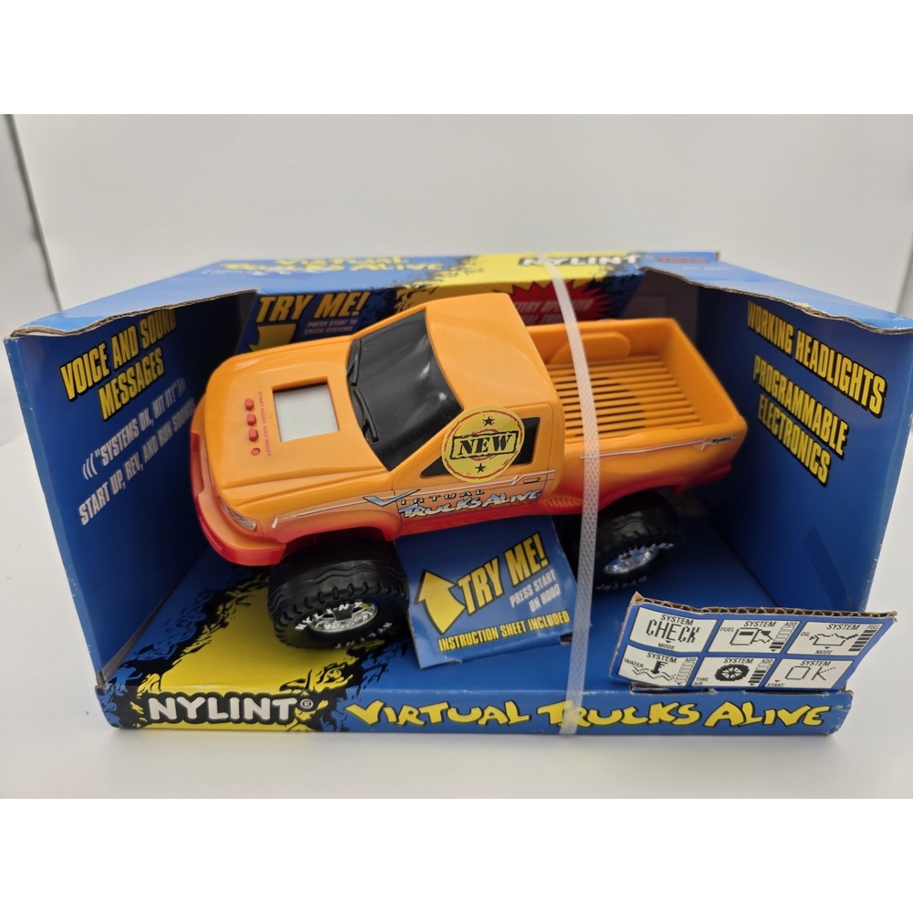 RARE NIB Nylint Virtual trucks alive ©1998 No. 4461